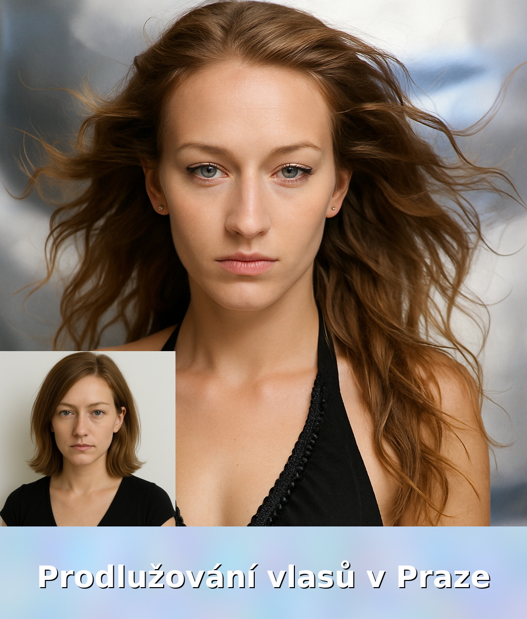 Prodloužení vlasů v Praze