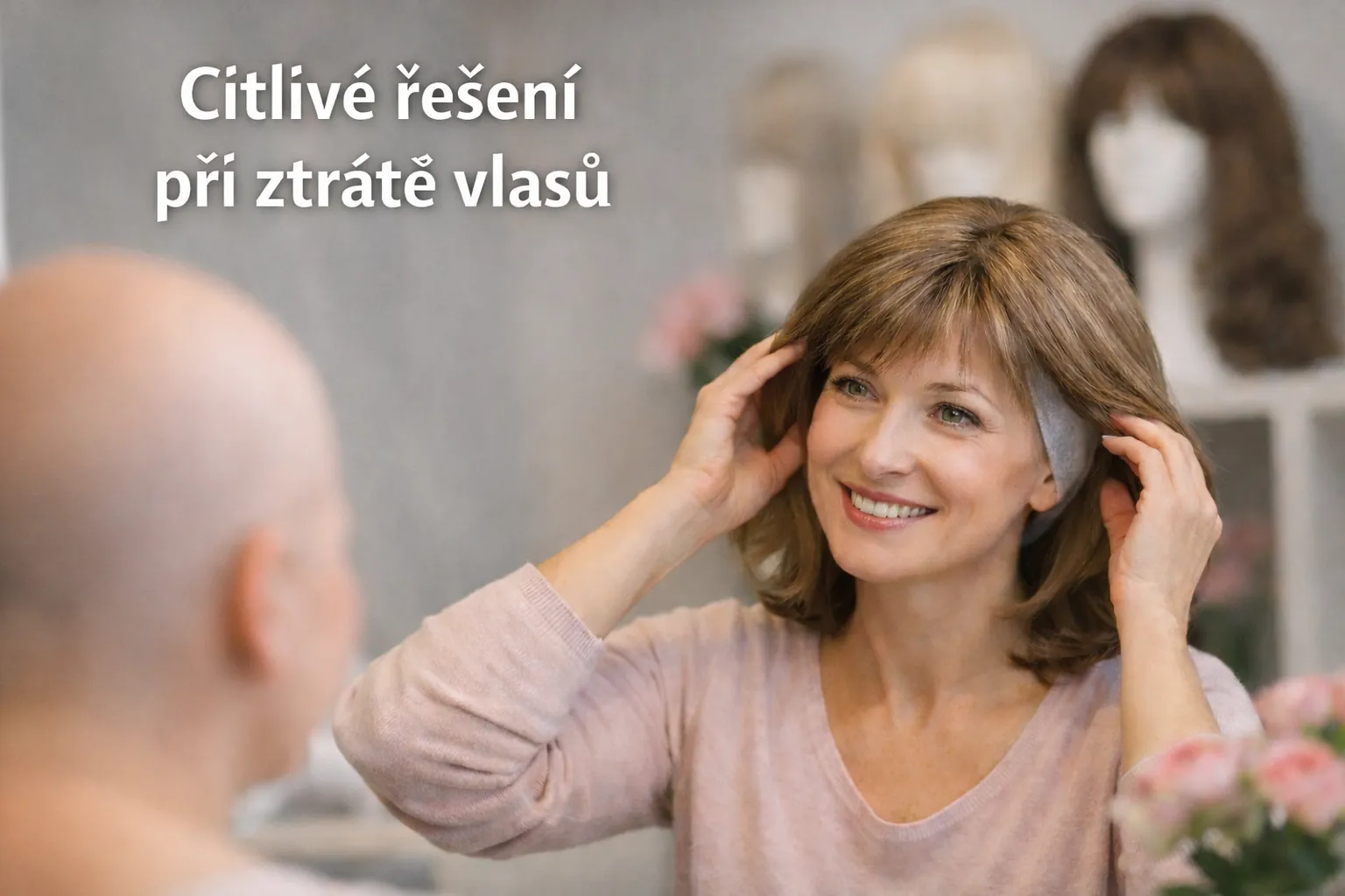 Citlivé řešení při ztrátě vlasů – zdravotní paruky pro pacienty po onkologické léčbě