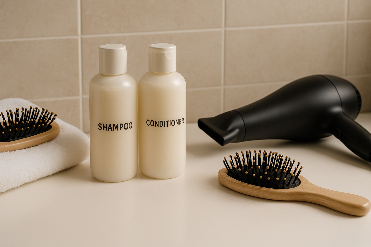 mytí prodloužených vlasů