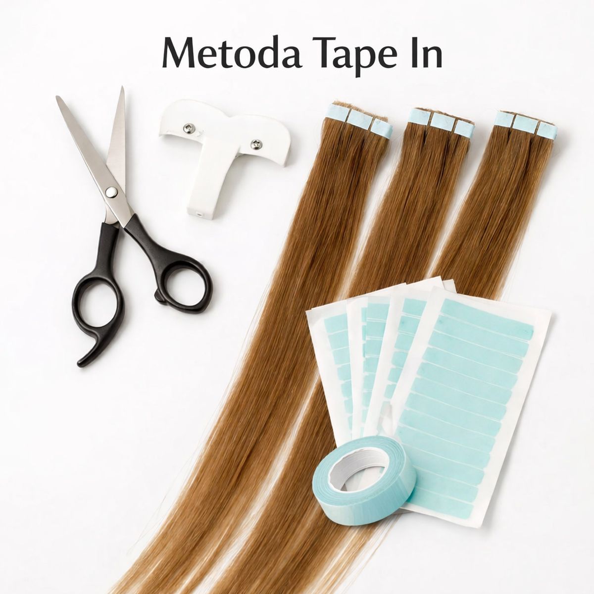Prodej náhradních lepicích pásek Tape In pro prodlužování vlasů