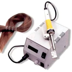 Přístroj na prodlužování vlasů pro profesionální vlasové techniky