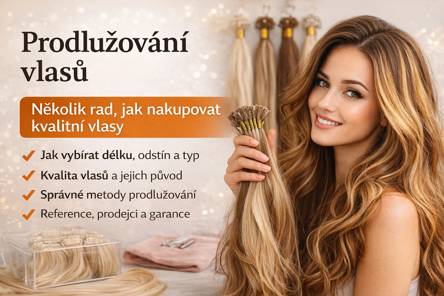 Prodlužování vlasů – jak nakupovat kvalitní vlasy