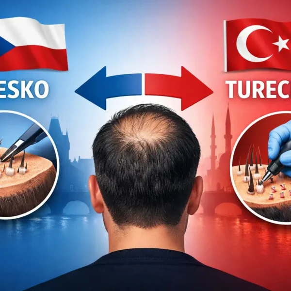 Transplantace vlasů v Česku nebo v zahraničí? Výhody, rizika a rozdíly