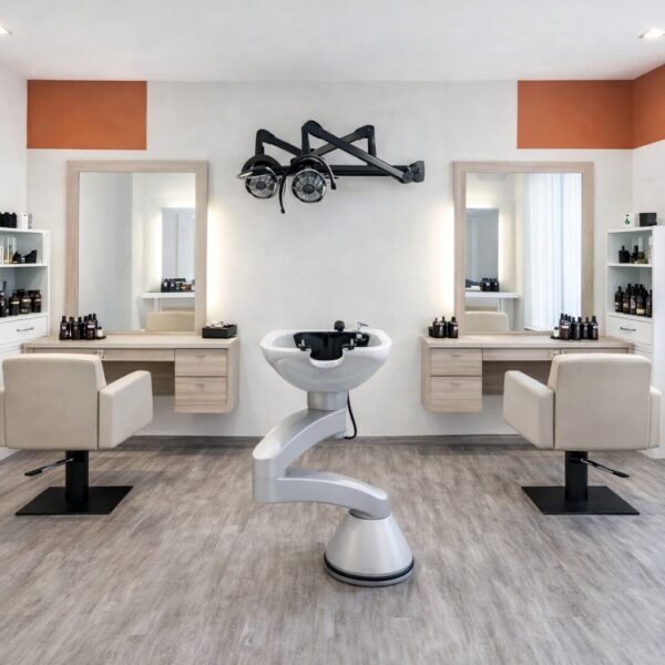 Kadeřnická myčka (mycí box): jak vybrat úsporné a funkční řešení do salonu