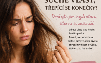 Suché vlasy, třepící se, křehké