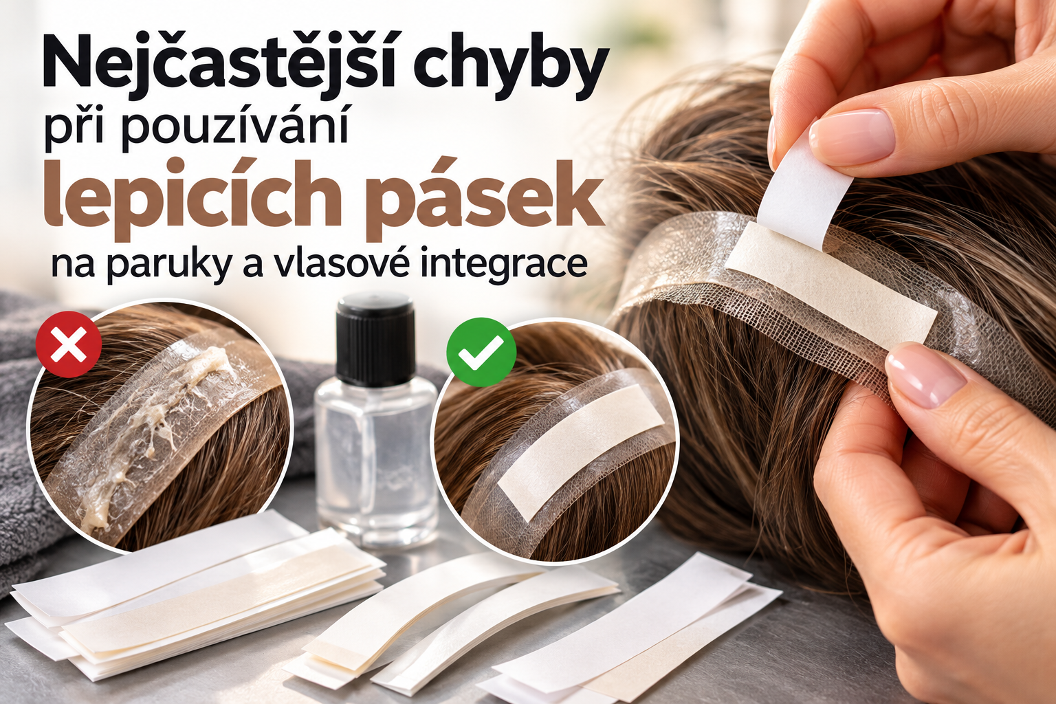 nejcastejsi-chyby-lepici-pasky-paruky-integrace Nejčastější chyby při lepení paruk a vlasových integrací – zbytky lepidla, dorůstající vlasy a správná aplikace lepicích pásek